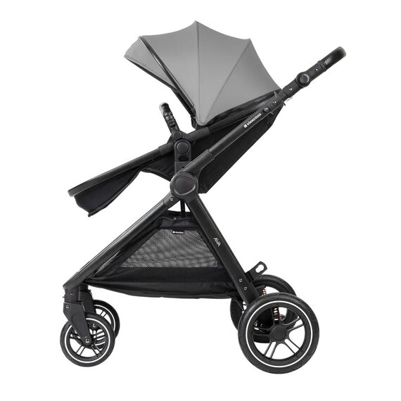 Kikka Boo Πολυκαρότσι 3 in 1 with Carrycot Ava Grey 31001010062 - Πολυκαρότσια, Συστήματα Μεταφοράς στο Oneirokosmos