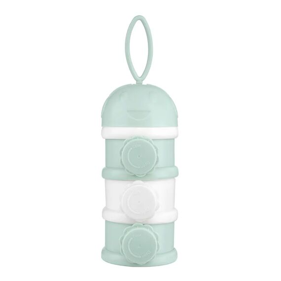 Kikka Boo Δοχείο για σκόνη Γάλακτος 3 θέσεων Milk powder dispenser Mint 31302040085 - Μπιμπερό στο Oneirokosmos
