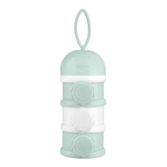 Kikka Boo Δοχείο για σκόνη Γάλακτος 3 θέσεων Milk powder dispenser Mint 31302040085 - Μπιμπερό στο Oneirokosmos