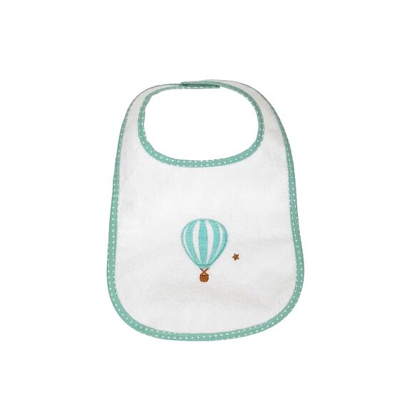 Baby Star Αδιάβροχη Σαλιάρα με Αυτοκόλλητο Air Balloon 4513 - Σαλιάρες στο Oneirokosmos