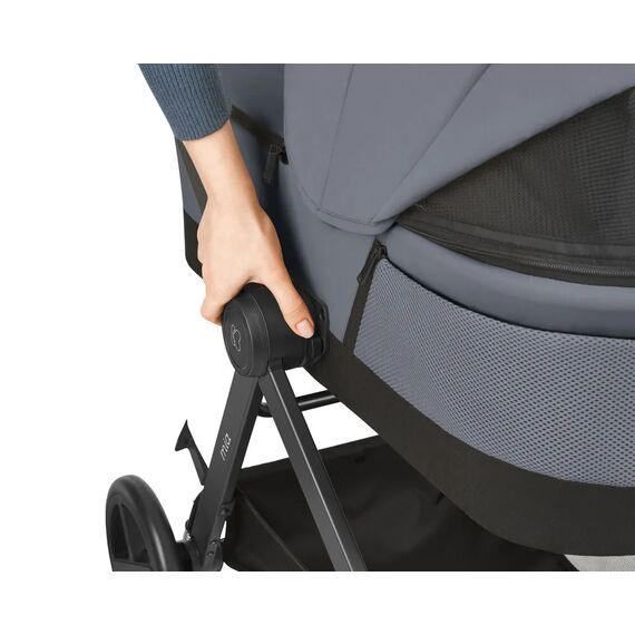 Kikka Boo Πολυκαρότσι 3 in 1 with Carrycot Mia Grey 31001010264 - Πολυκαρότσια, Συστήματα Μεταφοράς στο Oneirokosmos