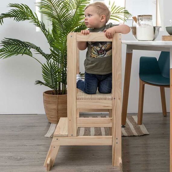 Atmosphera Πύργος Μάθησης Montessori από Ξύλο Παρατηρητήριο 174249 - Εκπαιδευτικά Παιχνίδια στο Oneirokosmos