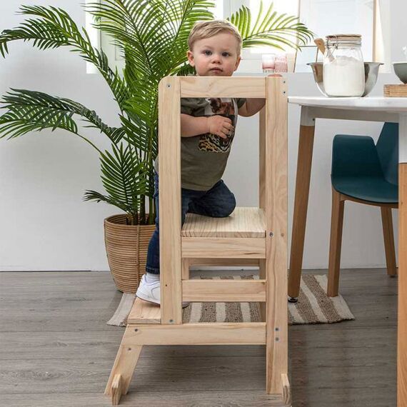 Atmosphera Πύργος Μάθησης Montessori από Ξύλο Παρατηρητήριο 174249 - Εκπαιδευτικά Παιχνίδια στο Oneirokosmos