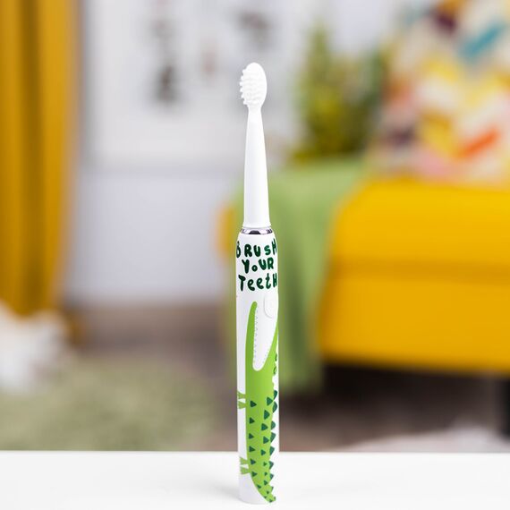 INNOGIO Sonic Παιδική Ηλεκτρική Οδοντόβουρτσα Crocodile GIO460CR - Προϊόντα υγιεινής φροντίδας στο Oneirokosmos