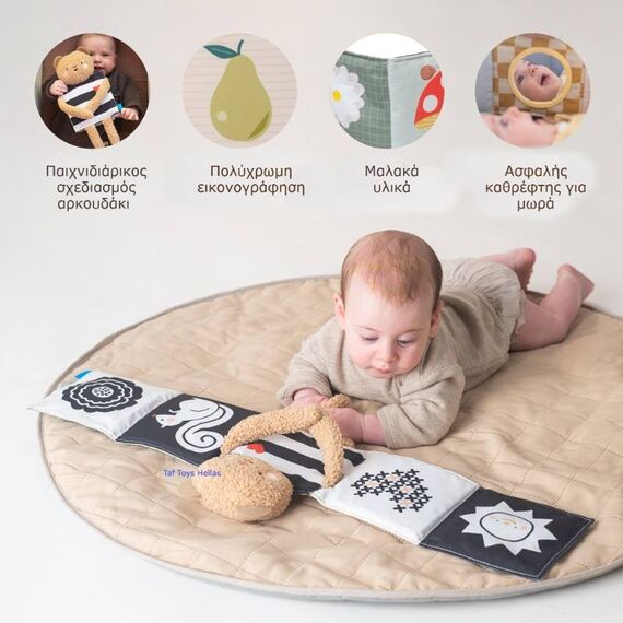 Taf Toys Βιβλίο Δραστηριοτήτων Snuggle Bear Book T-13795 - Δώρα στο Oneirokosmos