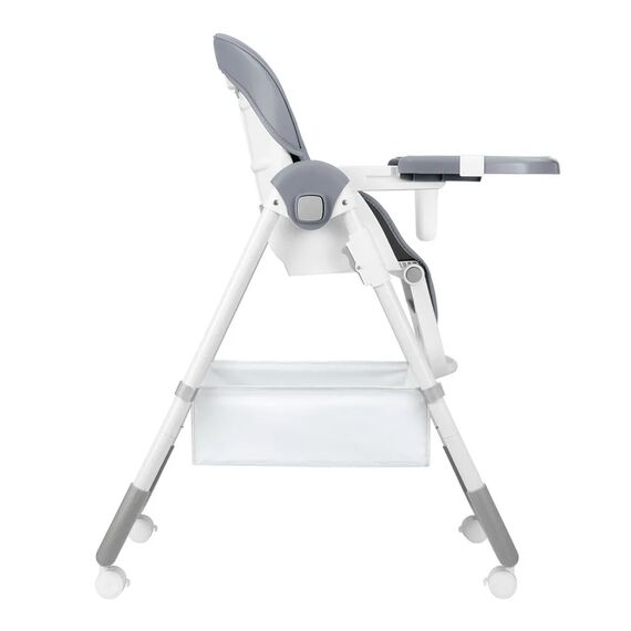 Kikka Boo Καρεκλάκι Φαγητού Spicy+ Grey 31004010202 - Καθίσματα Φαγητού Επιδαπέδια στο Oneirokosmos