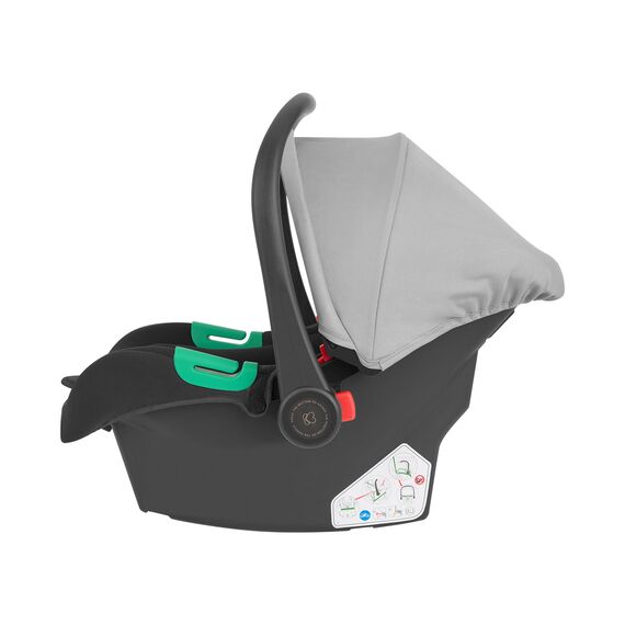 Kikka boo Καρότσι 3σε1 με μετατρεπόμενο κάθισμα One Grey 31001010237 - Πολυκαρότσια, Συστήματα Μεταφοράς στο Oneirokosmos