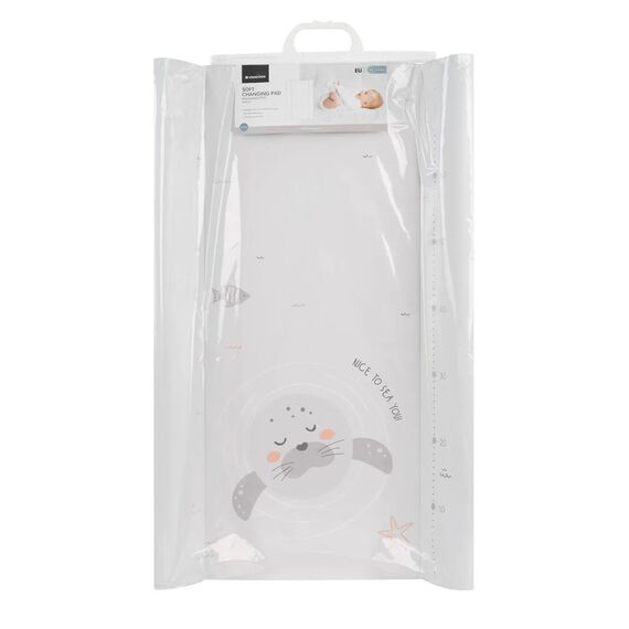 Kikkaboo Soft PVC changing pad 50х70cm Seally Me 31108060100 - Aλλαξιέρες στο Oneirokosmos