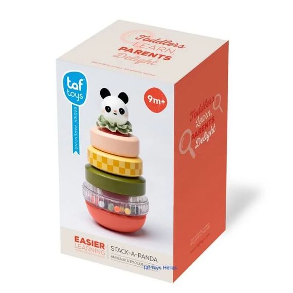 Taf Toys  Παιχνίδι Στοίβαξης Stack a Panda  T-13745 - Βρεφικά Παιχνίδια στο Oneirokosmos