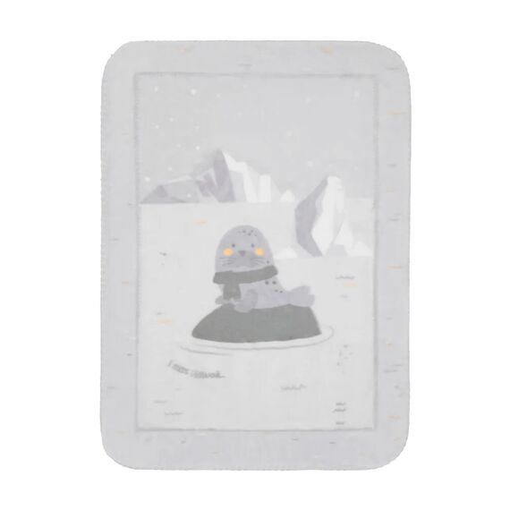 Kikka Bοο Super Soft Κουβέρτα 80X110cm Seally Me 31103020155 - Κουβέρτες στο Oneirokosmos