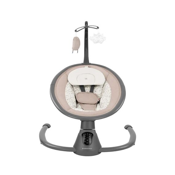 Kikka Boo Ηλεκτρικό  Ρηλάξ Side To Side Swing Twiddle Beige 31005010078 - Κούνιες / Ρηλάξ στο Oneirokosmos