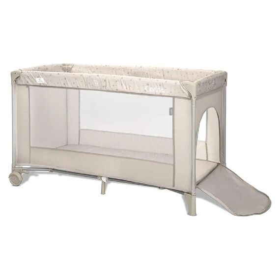 Lorelli  Παρκοκρέβατο  Carina 2 Επιπέδων  Beige Stars 10080672417 - Παρκοκρέβατο στο Oneirokosmos