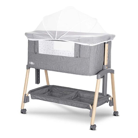 Lorelli Βρεφικό Λίκνο Millie Grey 10080732506 - Λίκνο στο Oneirokosmos