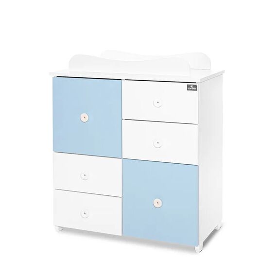 Lorelli Συρταριέρα Αλλαξιέρα  Cupboard 83x71x96cm White & Baby Blue 10170140039P - Σιφονιέρες - Αλλαξιέρες στο Oneirokosmos