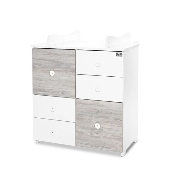 Lorelli Συρταριέρα Αλλαξιέρα  Cupboard 83x71x96cm White & Artwood 10170140043P - Σιφονιέρες - Αλλαξιέρες στο Oneirokosmos