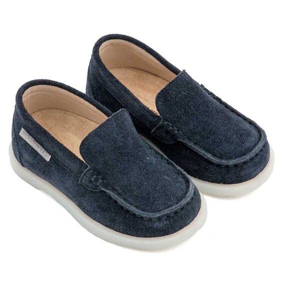 Babywalker Καστόρινο Loafer BW4313 Μπλε - Βαπτιστικό Παπούτσι για Αγόρι στο Oneirokosmos