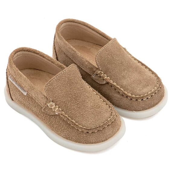 Babywalker Καστόρινο Loafer BW4313 Πούρο - Βαπτιστικό Παπούτσι για Αγόρι στο Oneirokosmos