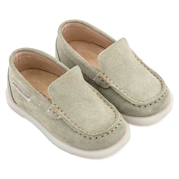 Babywalker Καστόρινο Loafer BW4313 Μέντα - Βαπτιστικό Παπούτσι για Αγόρι στο Oneirokosmos