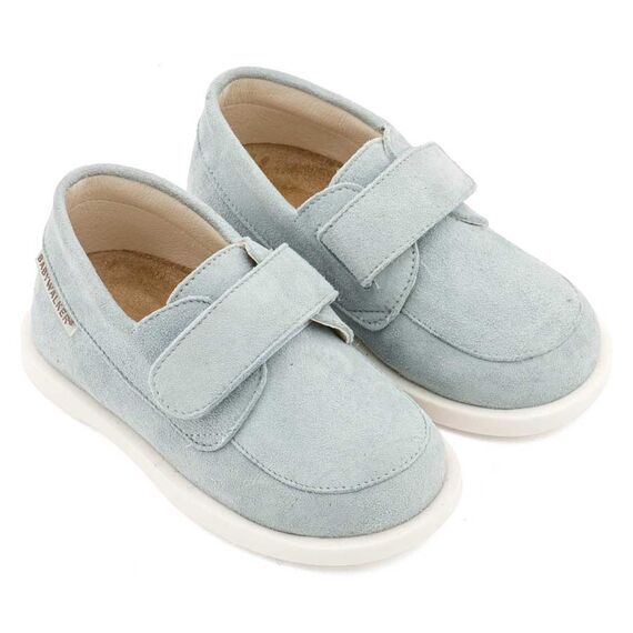 Babywalker Καστόρινο Μοκασίνι BW4314 Μίνεραλ - Βαπτιστικό Παπούτσι για Αγόρι στο Oneirokosmos