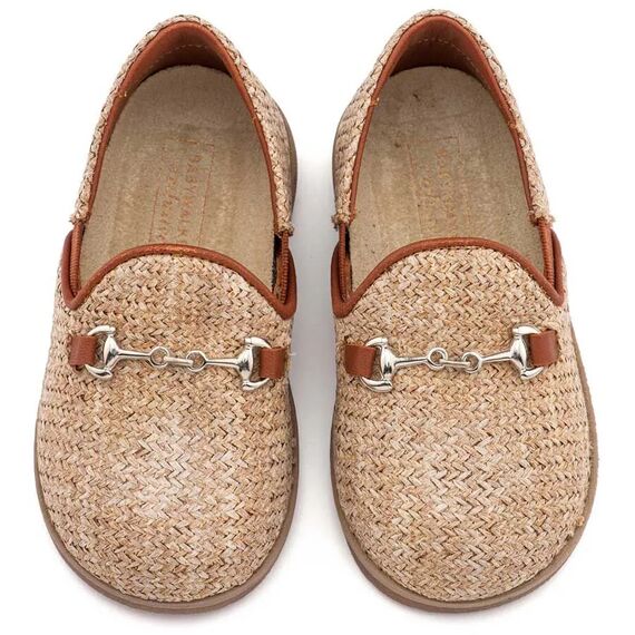 Babywalker Loafers EXC5311 Μπεζ Ταμπά - Βαπτιστικό Παπούτσι για Αγόρι στο Oneirokosmos