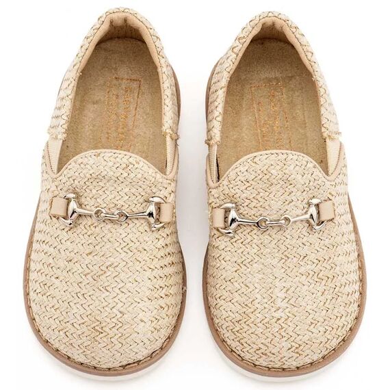 Babywalker Loafers EXC5311 Μπεζ - Βαπτιστικό Παπούτσι για Αγόρι στο Oneirokosmos