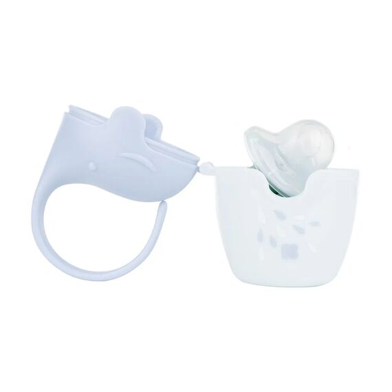Kikka Boo Θήκη Πιπίλας Elephant Blue 31302020133 - Πιπίλες στο Oneirokosmos