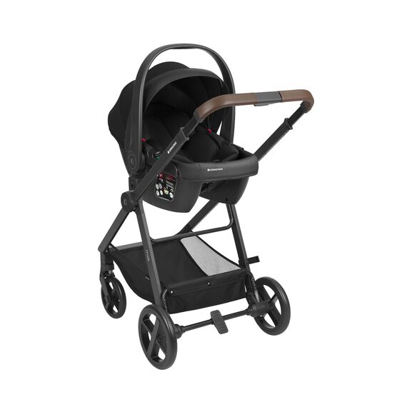 Kikka Boo Πολυκαρότσι 3 in 1 with Carrycot Mia Black 31001010263 - Πολυκαρότσια, Συστήματα Μεταφοράς στο Oneirokosmos