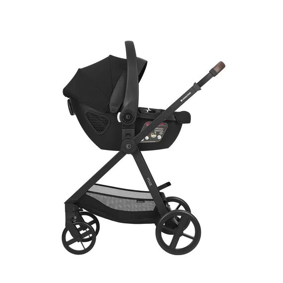 Kikka Boo Πολυκαρότσι 3 in 1 with Carrycot Mia Black 31001010263 - Πολυκαρότσια, Συστήματα Μεταφοράς στο Oneirokosmos