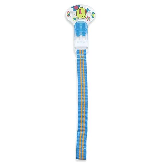 Nuby Αλυσίδα Πιπίλας με Velcro Blue 5799 - Πιπίλες στο Oneirokosmos