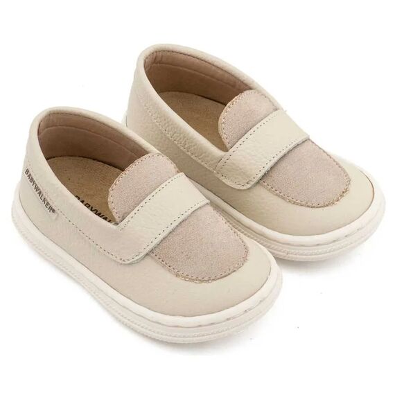 Babywalker Loafers BS3094 Εκρού - Βαπτιστικό Παπούτσι για Αγόρι στο Oneirokosmos