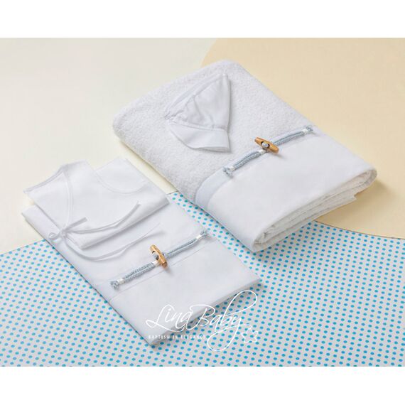 Lina Baby Σετ Λαδόπανο Αρκάδι 1578 - Λαδόπανα για Αγόρι στο Oneirokosmos