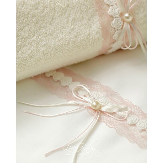 Lina Baby Σετ Λαδόπανο Ροζαλία 1588 - Λαδόπανα για Κορίτσι στο Oneirokosmos