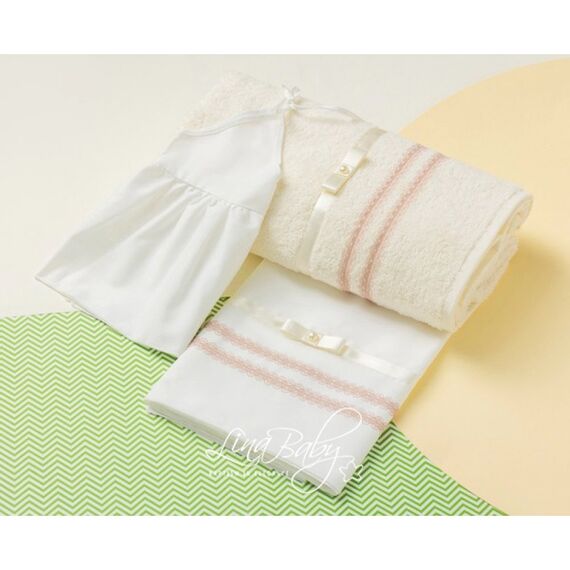 Lina Baby Σετ Λαδόπανο Άννα 1589 - Λαδόπανα για Κορίτσι στο Oneirokosmos