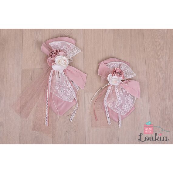 Loukia Χειροποίητος Φιόγκος Βάπτισης M612 - Μπρανς στο Oneirokosmos