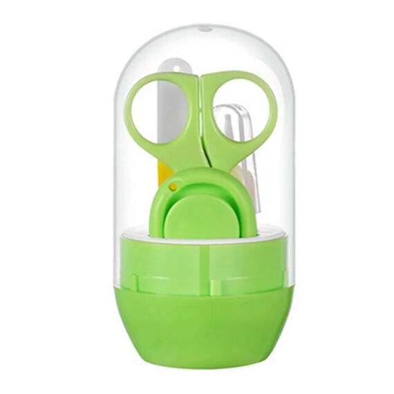 Baby Safety Nail Clippers Πράσινο 4τεμ - Χτένες - Βούρτσες - Ψαλιδάκια στο Oneirokosmos