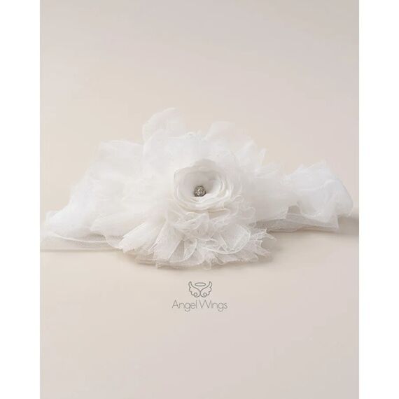 Angel Wings Βαπτιστικό Ρούχο για Κορίτσι Valentina Σχέδιο 277/2 Ivory - Ρούχα Βάπτισης για Κορίτσι στο Oneirokosmos
