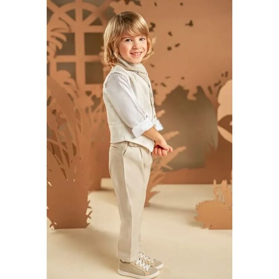 Baby Bloom Βαπτιστικό Σέτ Αγορίστικο 126.03.8590 - Ρούχα Βάπτισης για Αγόρι στο Oneirokosmos