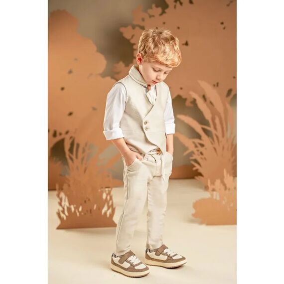 Baby Bloom Βαπτιστικό Σέτ Αγορίστικο 126.04.7980 - Ρούχα Βάπτισης για Αγόρι στο Oneirokosmos
