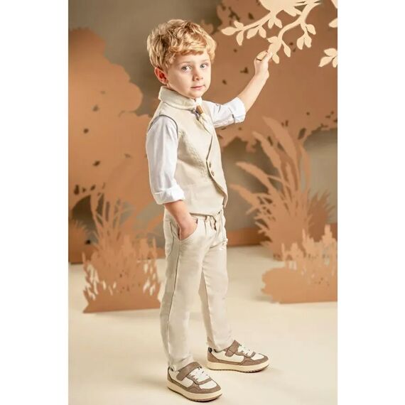 Baby Bloom Βαπτιστικό Σέτ Αγορίστικο 126.04.7980 - Ρούχα Βάπτισης για Αγόρι στο Oneirokosmos