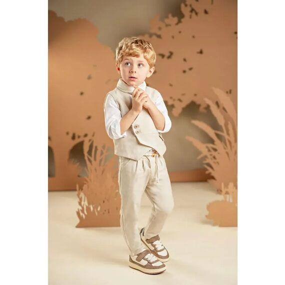 Baby Bloom Βαπτιστικό Σέτ Αγορίστικο 126.04.7980 - Ρούχα Βάπτισης για Αγόρι στο Oneirokosmos