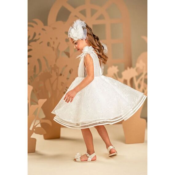 Baby Bloom Φόρεμα Βάπτισης 126.102.6970 - Ρούχα Βάπτισης για Κορίτσι στο Oneirokosmos