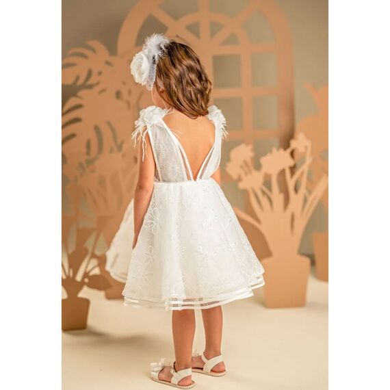 Baby Bloom Φόρεμα Βάπτισης 126.102.6970 - Ρούχα Βάπτισης για Κορίτσι στο Oneirokosmos