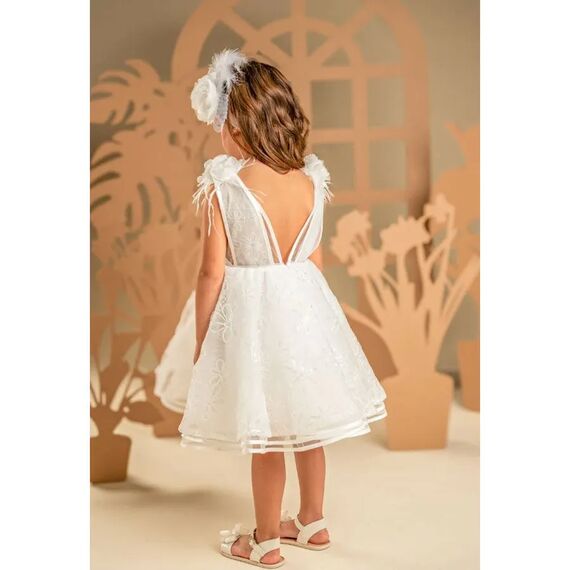 Baby Bloom Φόρεμα Βάπτισης 126.102.6970 - Ρούχα Βάπτισης για Κορίτσι στο Oneirokosmos