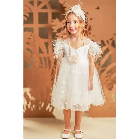 Baby Bloom Φόρεμα Βάπτισης 126.105.5590 - Ρούχα Βάπτισης για Κορίτσι στο Oneirokosmos