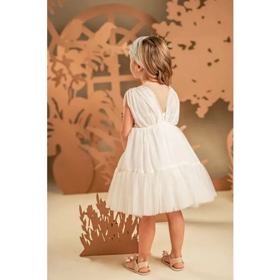 Baby Bloom Φόρεμα  Βάπτισης 126.106.5970 - Ρούχα Βάπτισης για Κορίτσι στο Oneirokosmos