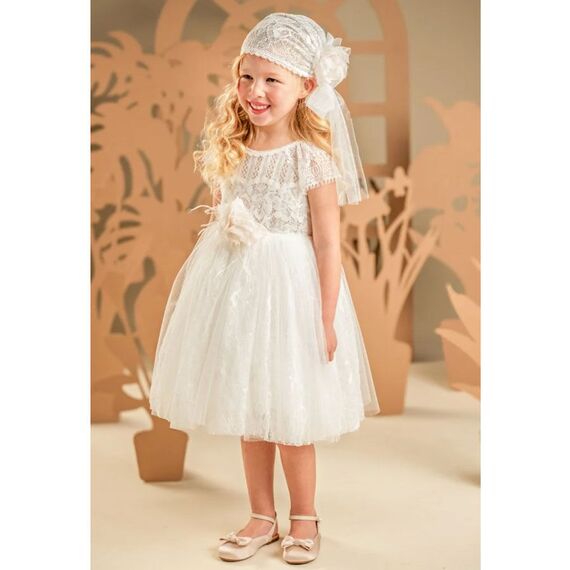 Baby Bloom Φόρεμα Βάπτισης 126.107.7580 - Ρούχα Βάπτισης για Κορίτσι στο Oneirokosmos