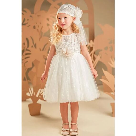 Baby Bloom Φόρεμα Βάπτισης 126.107.7580 - Ρούχα Βάπτισης για Κορίτσι στο Oneirokosmos