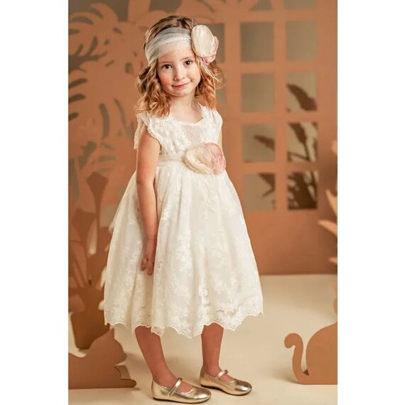 Baby Bloom Φόρεμα Βάπτισης 126.114.6980 - Ρούχα Βάπτισης για Κορίτσι στο Oneirokosmos