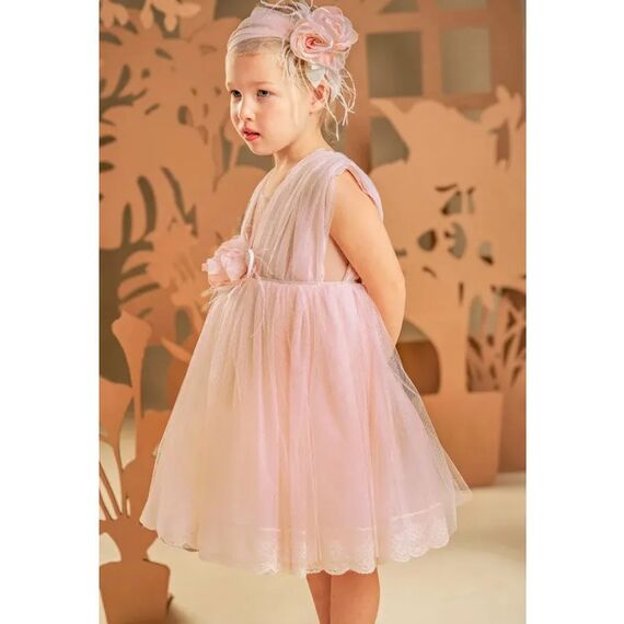 Baby Bloom Φόρεμα Βάπτισης 126.116.5970 - Ρούχα Βάπτισης για Κορίτσι στο Oneirokosmos