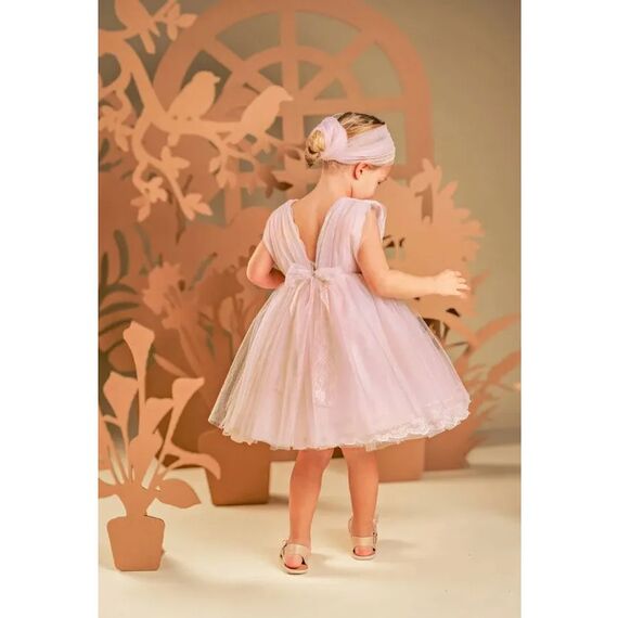 Baby Bloom Φόρεμα Βάπτισης 126.116.5970 - Ρούχα Βάπτισης για Κορίτσι στο Oneirokosmos